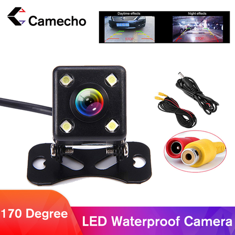 Camecho Car Rear View Camera Metal body Car Rearview Camera Car Park Monitor 170 Degree Mini Car Parking Reverse Backup Camera ► Photo 1/6