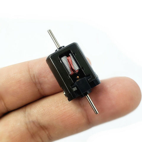 6V-12V Mabuchi Dual Shaft Micro 010 DC Motor  21000RPM/28000RPM High Speed Dual axis Electric Motor DIY RC HO Car Boat Train ► Photo 1/6