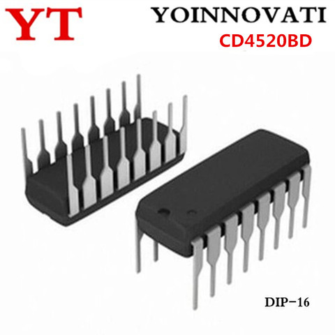 10PCS CD4520BD CD4520B IC DIP16 ► Photo 1/2