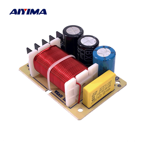 AIYIMA 1Pcs 100W Audio Speaker Frequency Divider Filter Crossover 2 Way Home Theater HiFi Music Two Way Crossover Audio Board ► Photo 1/6