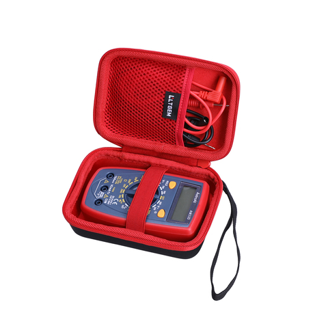 LTGEM Waterproof EVA Hard Case for Etekcity Digital Multimeter Red,MsR-R500 ► Photo 1/6