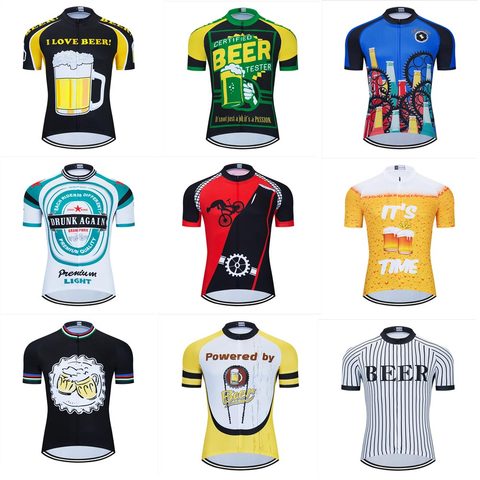 Powered by Beer Cycling Jersey