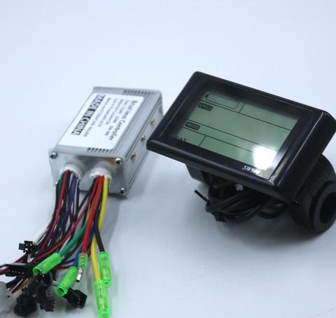 Greentime 36V 48V 250W Brushless DC Motor Controller Ebike Controller +SW900 LCD Display One Set ► Photo 1/4