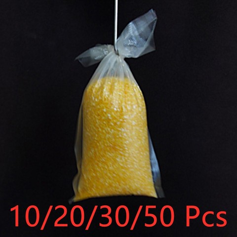 10/20/30/50Pcs  PVA Bags Carp Fishing Tackle Water Dissolving PVA Bags for Carp Coarse Boilie Bait Bag for Bait Throwing ► Photo 1/6