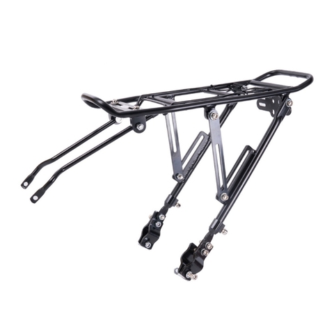 Rear Bicycle Rack Bike Cargo Rack Shelf Adjustable Bike Cycling Cargo Luggage Bag Stand Holder Trunk Fit ► Photo 1/6