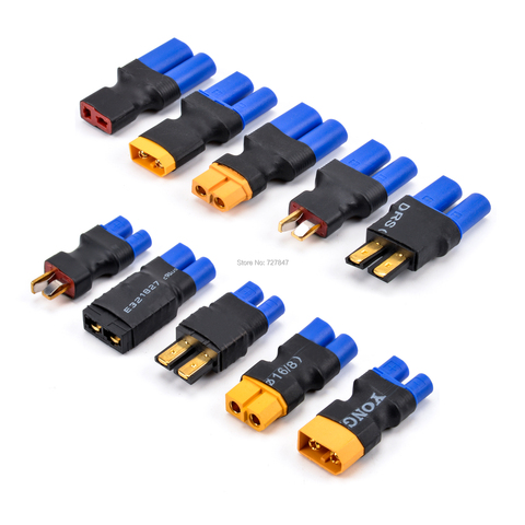 Adapter EC5 / EC3 to XT60 T Deans Female / Male Connectors Plug RC Lipo Battery Control Parts DIY ► Photo 1/6