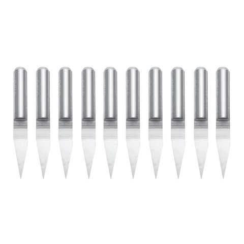 10Pcs 20 Degree V-shape Carbide PCB Engraving Bit Set 3.175mm Shank PCB Engraving CNC Cutter Bit Router Tool 0.2mm Tip End Mill ► Photo 1/6