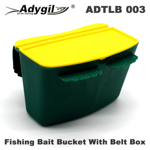 Adygil Fishing Bait Bucket With Belt Box ► Photo 1/6