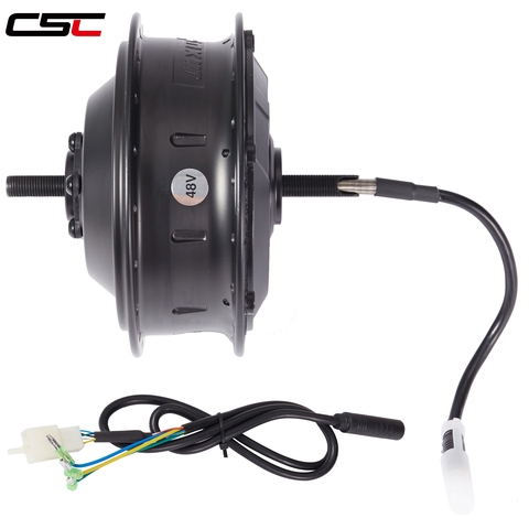 MXUS Brand XF15F XF15R 48V 500W High Speed Brushless Gear electric bike Hub Motor Front Rear Wheel Drive ► Photo 1/6