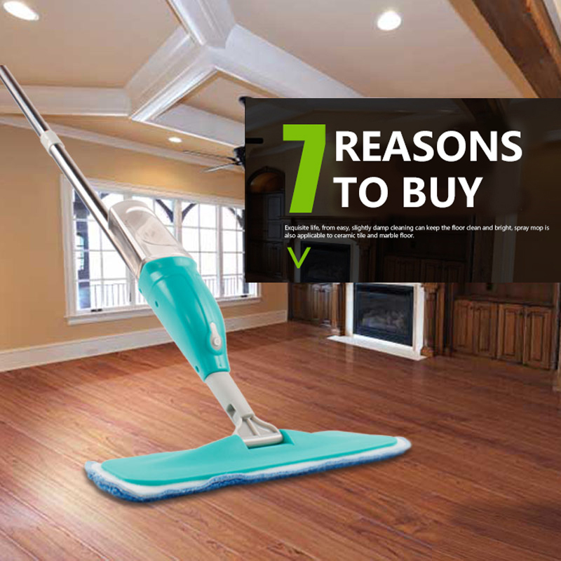 Spray Mop With, Automatic Hardwood Floor Sweeper