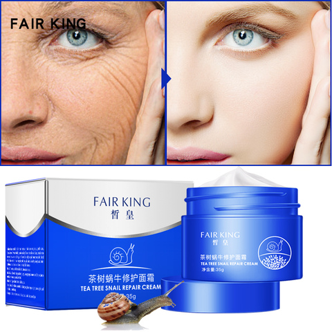 Snail Face Cream Collagen Anti-Wrinkle Whitening Facial Cream Hyaluronic Acid Moisturizing Anti-aging Nourishing Serum Skin Care ► Photo 1/6