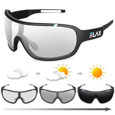 2022 Polarized Photochromic UV400 Outdoor Road Cycling Eyewear Sports Cycling Sunglasses Men Women Bike Bicycle Glasses ► Photo 1/4