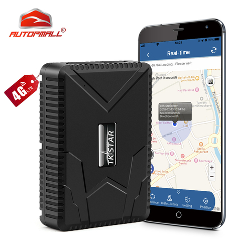 Car GPS Tracker 4G GPS Locator TKSTAR TK915 7800mAh Voice Monitor GPS Magnetico Car Tracker Waterproof Shake Fall Alarm Free APP ► Photo 1/6