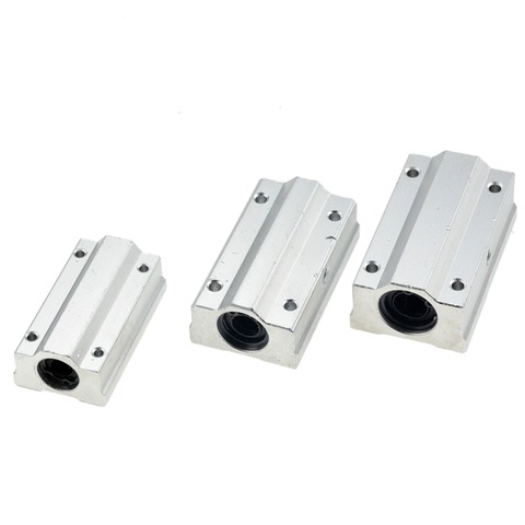 1PC SCS8LUU Long Type Linear Ball Bearing Block CNC Router SCS10LUU SCS12LUU SCS16LUU SCS20LUU ► Photo 1/6