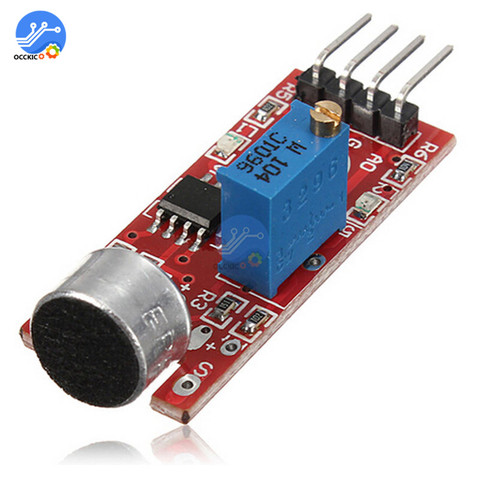 High Sensitivity Sound Microphone Sensor Detection Module For Arduino AVR PIC Speakers player Microphone Module board ► Photo 1/5