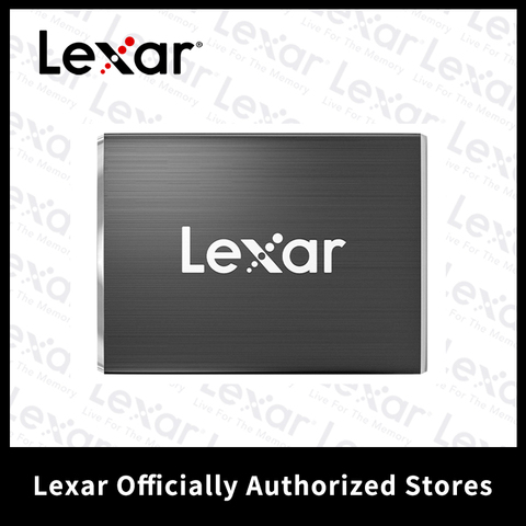Lexar External SSD 1TB High Speed 950Mb/s USB 3.1 Portable Solid-State Drive for Laptop Computer Professional SL100 PRO ► Photo 1/5