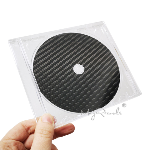 Carbon Fiber CD Tape Disc Mat Base Tuning pad HiFi Audio Turntable Machine Anti-shock Shock Absorber Vibration Absorption ► Photo 1/6