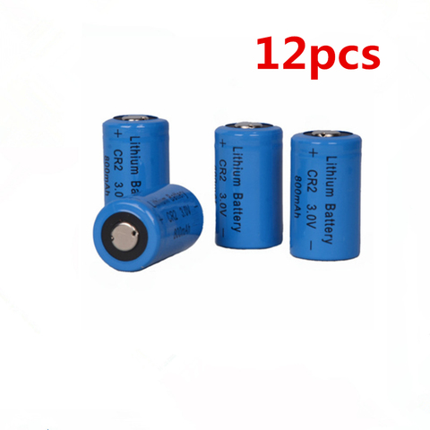 12pcs/lot SHSEJA High quality CR2 800mah 3V lithium battery for camera medical equipment CR2 lithium battery ► Photo 1/4