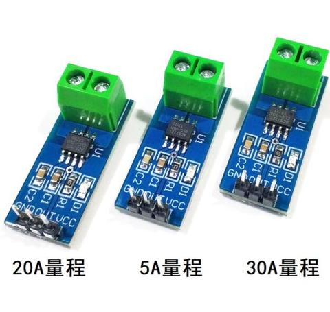 10PCS 5A 20A 30A Hall Current Sensor Module ACS712 module ► Photo 1/2