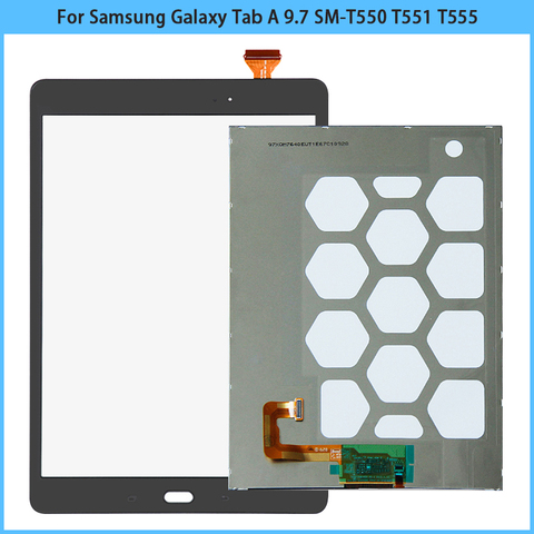 New T550 LCD Touch Panel For Samsung Galaxy Tab A 9.7 SM-T550 T551 T555 Display Touch Screen Glass Sensor Digitizer Replac ► Photo 1/4