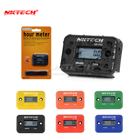 NKTECH NK-HS2 Inductive Hour Meter For Gas Engine Lawn Mover Marine ATV Motorcycle Boat Snowmobile Dirt Outboard Motor Generator ► Photo 1/6