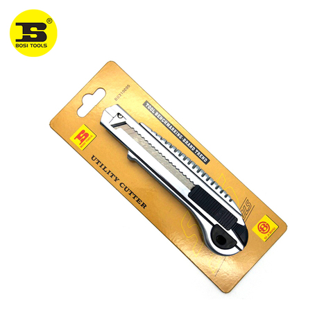 wholesale BOSI fast fixed point snap off blade utility knife cutter with 5-blade ► Photo 1/1