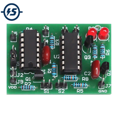 Electronic DIY Kit D Flip-Flop Circuit Suite Welding Practice Electronic Suite Professional Examination Basics-D Trigger Kit ► Photo 1/6