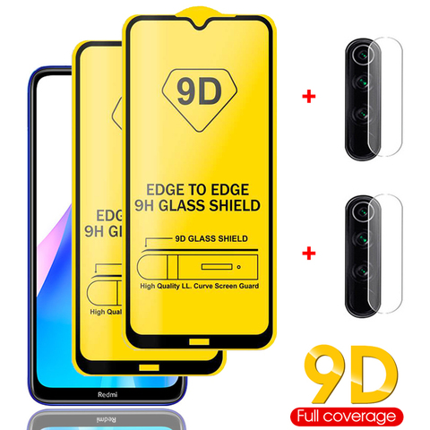 glass, tempered glass for redmi note 8t camera protection note9 9s xiaomi redminote 9 pro screen protector redmi-note-8pro glass ► Photo 1/6