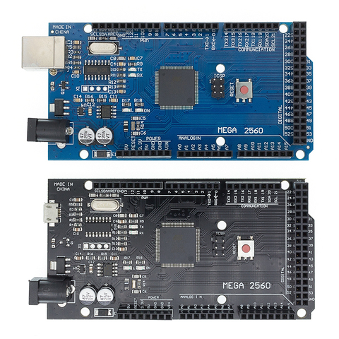 MEGA2560 Development board  MEGA 2560 R3 (ATmega2560-16AU CH340G) AVR USB board ► Photo 1/6