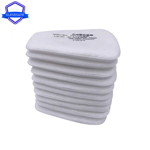 5N11 Cotton Filters 6200/7502/6800 Mask Respirator Accessories Dust-Proof Filter For Work Daily Safety ► Photo 1/4
