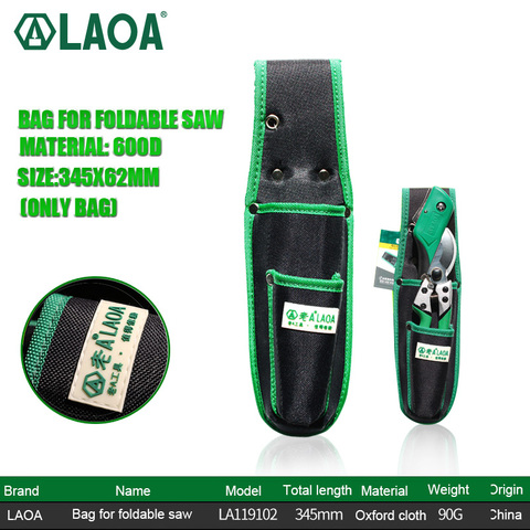 LAO Oxford cloth tool belt bag  Electrician belt bag Pruning shears and saw  bag ► Photo 1/4
