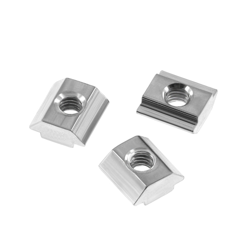 20pcs/lot 2022 M3 M4 M5 M6 T Block Square nuts T-Track Sliding Hammer Nut for Fastener Aluminum Profile ► Photo 1/5