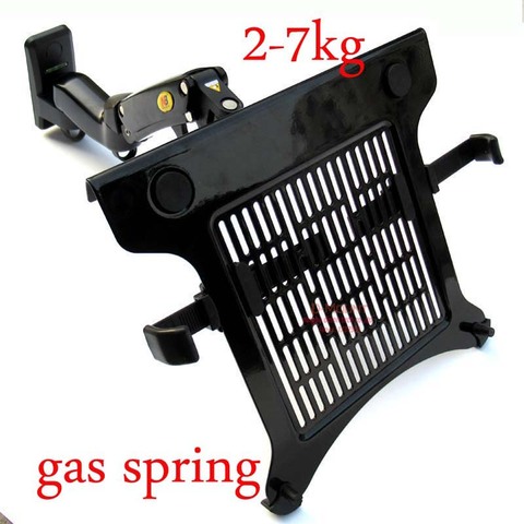 NB-F15T 1-6kg 75x75 100x100 Gas spring dual arm laptop wall mounted bracket 13