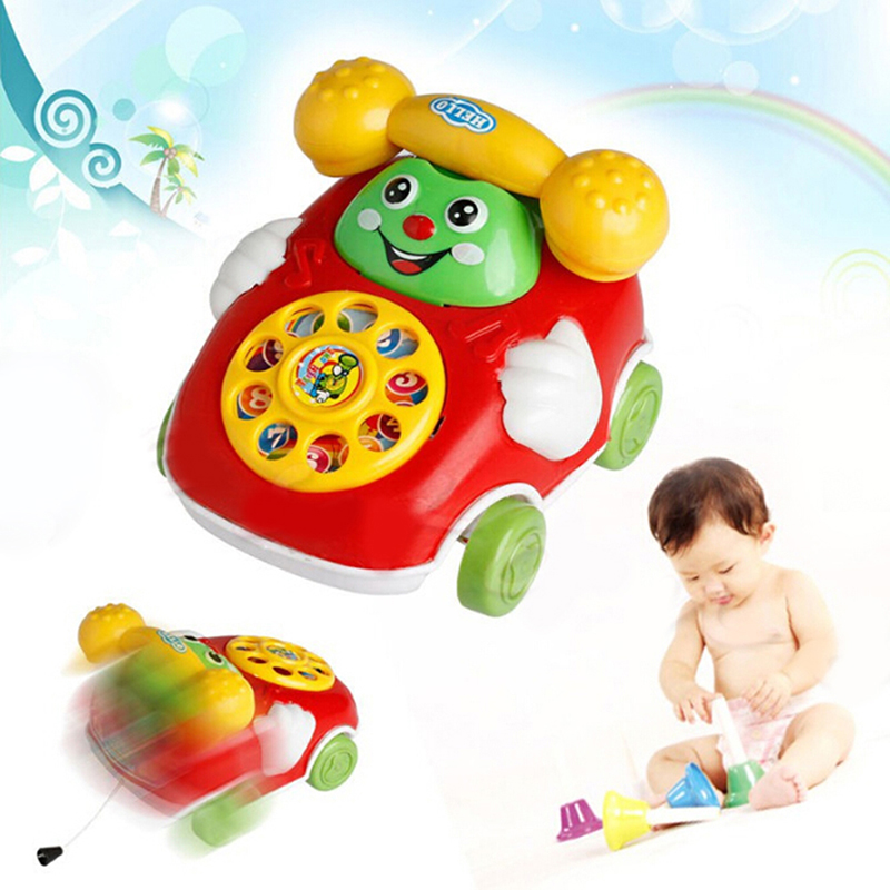 Cartoon Music Phone Baby Toys Educational Learning Toy Phone Gift for Kids Baby 