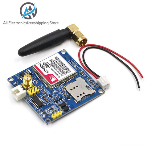 SIM900A SIM900 MINI V4.0 Wireless Data Transmission Module GSM GPRS Board Kit w/Antenna C83 ► Photo 1/6