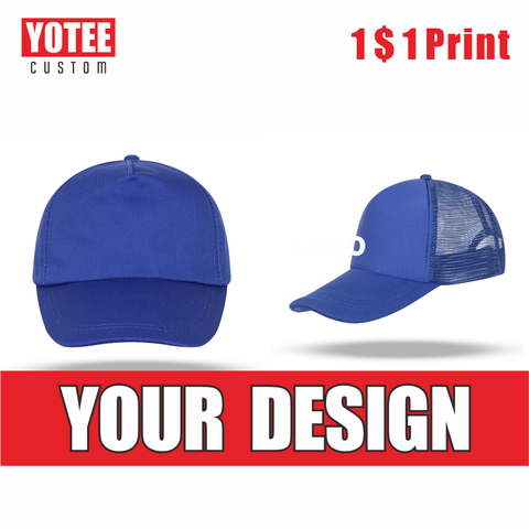 YOTEE fashion new baseball cap mesh hat casual hat LOGO customization company group customization ► Photo 1/6