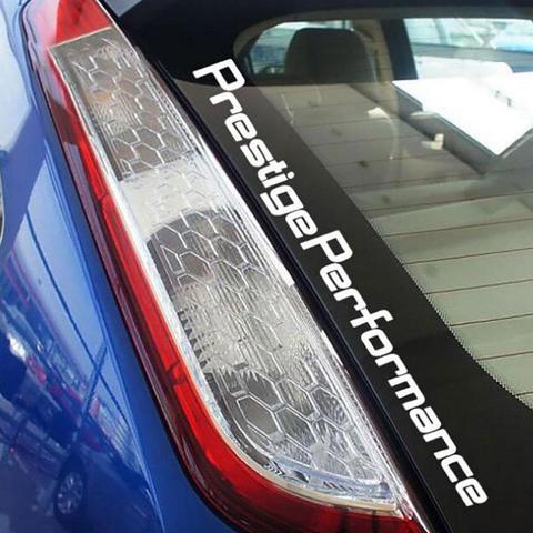 1pcs Prestige Performance Graphics Car Sunshade Stickers Stripe Windscreen Font Windshield Decals Auto Sport Styling Universal ► Photo 1/6