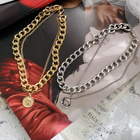 Metal Clavicle Chain Jewelry, Short Necklaces Women