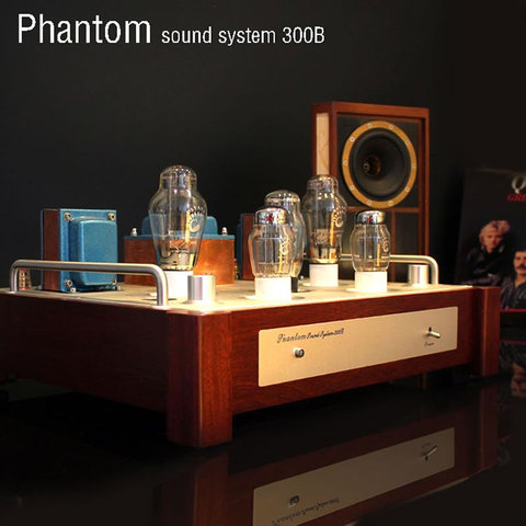 Tube amplifier 300B single-ended tube tube amplifier kit diy circuit board pcb fever mahogany chassis case ► Photo 1/5