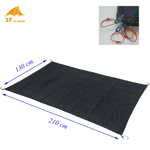 High quality 2 person tent footprint 3F 210*130 cm moistureproof PU coated groundsheet ► Photo 1/6