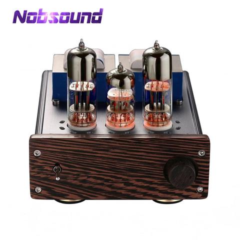 Nobsound Mini 6N6+6N2 Vacuum Tube Amplifier HiFi SEPP Class AB Desktop Power Amp ► Photo 1/6