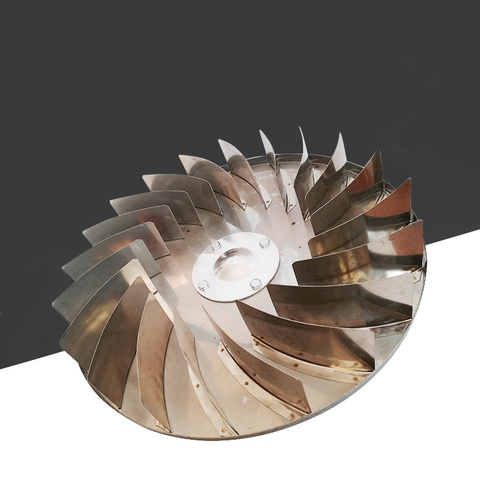 centrifugal fan blades replacement aluminum impeller fans stainless steel impeller centrifugal impeller fan impeller blades ► Photo 1/6