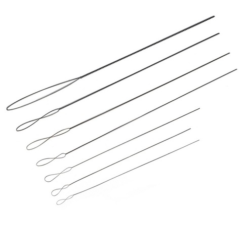 2Pcs Stainless Steel Big Eye Beading Needles Easy Thread String Cord Pins For Beads and Pearls DIY Jewellry Making Sewing Tools ► Photo 1/6