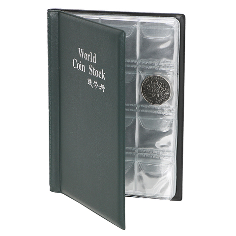 Collecting Money Organizer 120 Pockets Coins Collection Album Book for Collector Coin Holder Albums Mini Penny Coin Storage Bag ► Photo 1/6