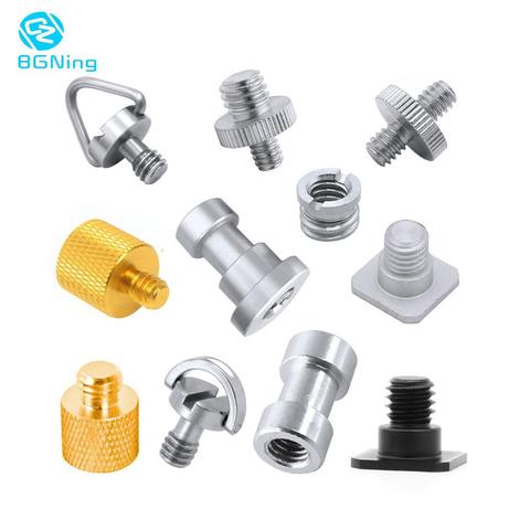 1Pcs Camera Flash Tripod Light Stand Converter Screws 1/4 3/8 Male to Female Thread Screw Mount Adapter Tripod Plate Screw Mount ► Photo 1/6