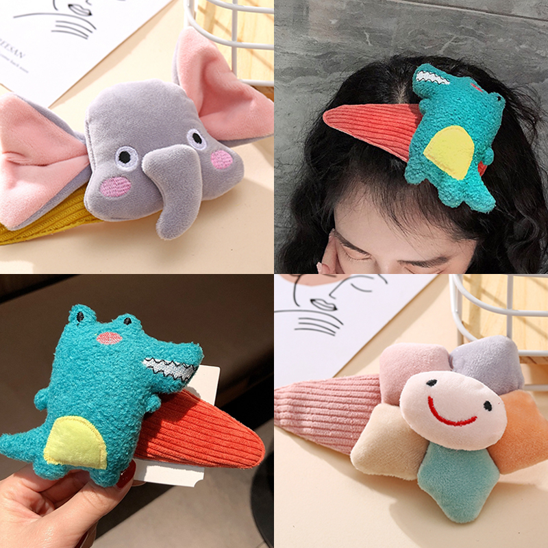 Giant Cartoon Bangs Hairpin For Baby Girl HOT Oversize Big Barrettes for  Makeup Wash Face Lovely Elephant Hair Clip Accessories - Price history &  Review | AliExpress Seller - 17KM Official Store 