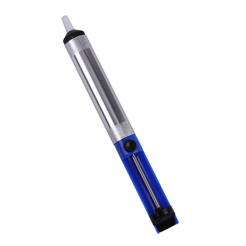 1PC Aluminum Metal Desoldering Pump Suction Tin Gun Soldering Sucker Pen Removal Vacuum Soldering Desolder Hand Welding Tools ► Photo 1/6