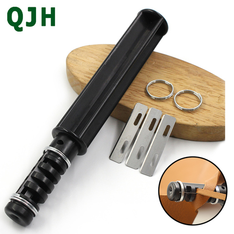 Leather Strip Cutter Tool For Leather Strap Cutter Handmade Leathercraft  Knife with 3 Blades DIY Leather Cutting Tool - Price history & Review, AliExpress Seller - QJH Official Store