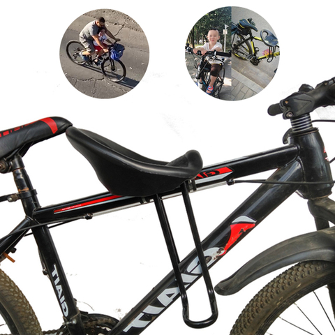 Front mounted child bike seat Universal Mountain Bike Front Seat Mat  Children Baby Bicycle Safety Chair Seat Saddle Carrier ► Photo 1/6