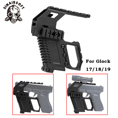 Tactical Pistol Accessories Airsoft Gun Mount for G17 18 19